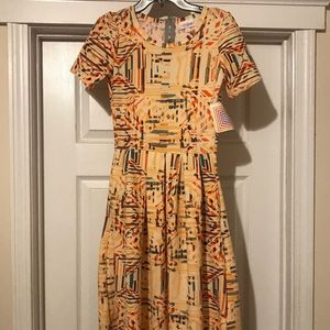 LuLaRoe XXS Amelia Dress